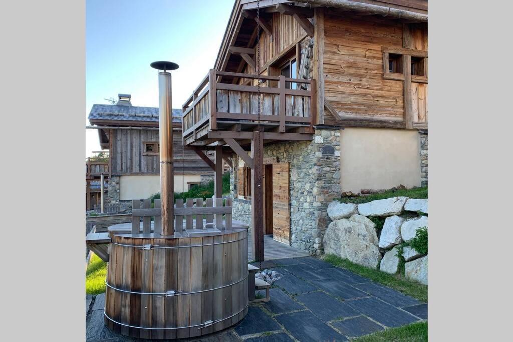 Le Koya : chalet de prestige à Bolquère Bolquere Exterior foto