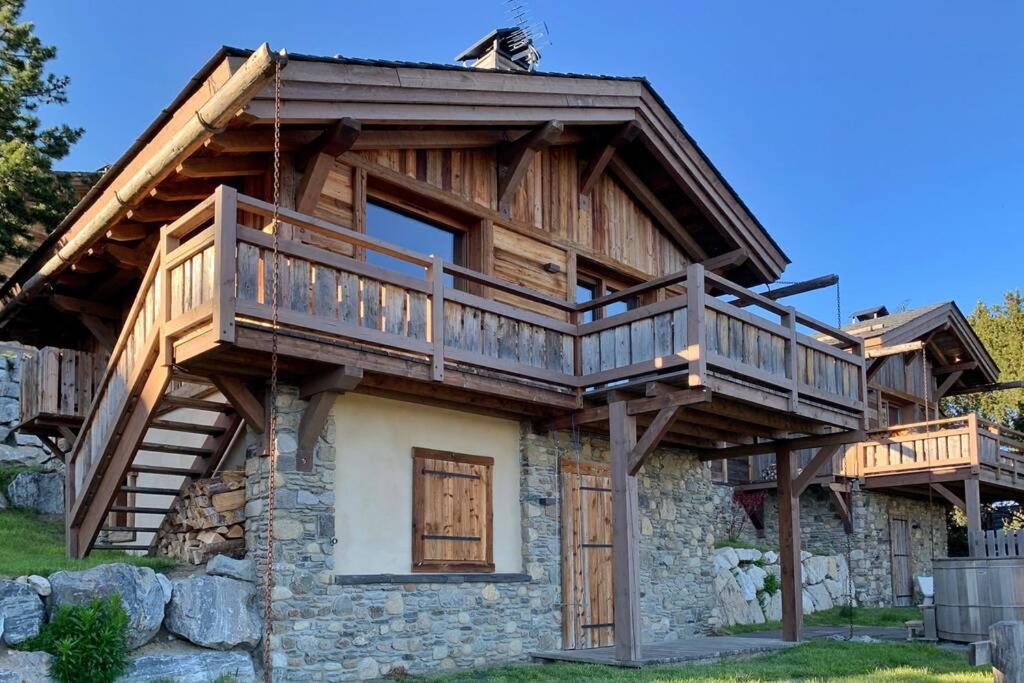 Le Koya : chalet de prestige à Bolquère Bolquere Exterior foto